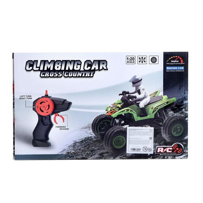 Джип радиоуправляемый "Кросс", МИКС, работает от батареек