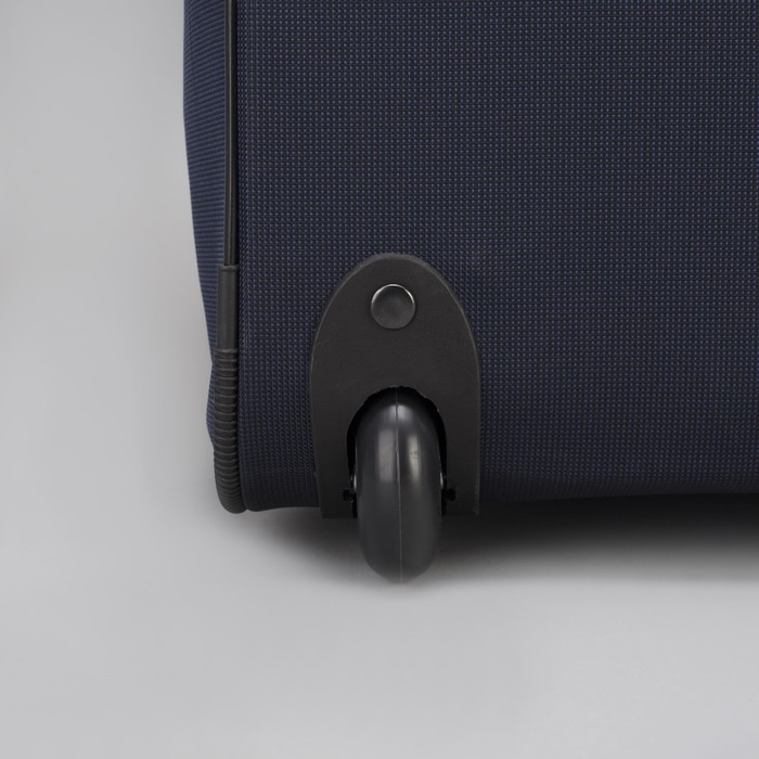 Пилот кейс 16", отдел на молнии, наружный карман, цвет чёрно-синий