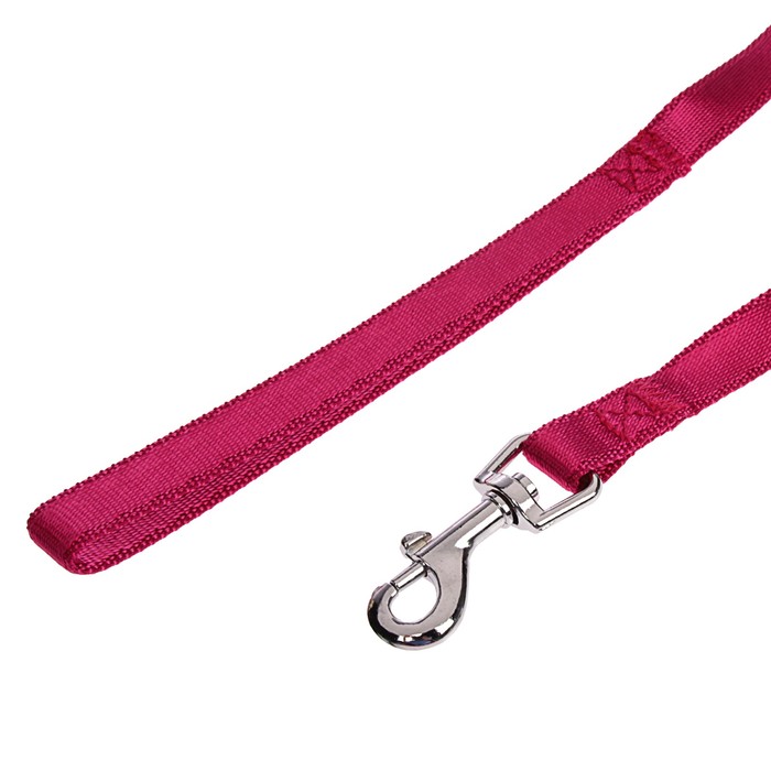 Комплект "Нежность" с металлическим соединением, 1,5 см, нейлон, фуксия