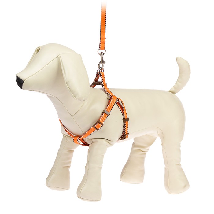 Комплект "Грация" с металлическим соединением, 1 см, нейлон, синий