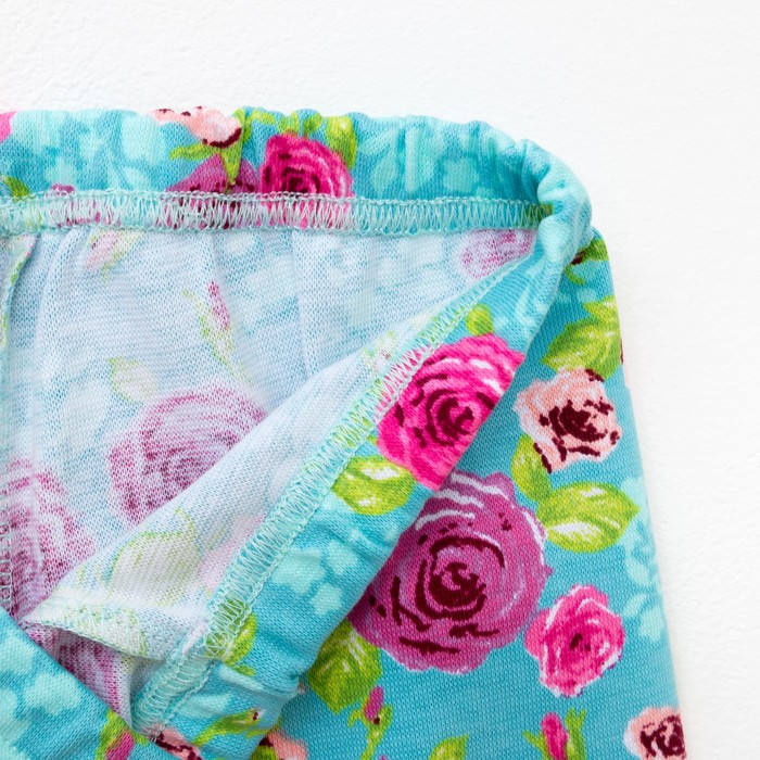 Брюки для девочки ЦВЕТЫ, рост 116 см, цвет розовый ОЛ-101ЦФК