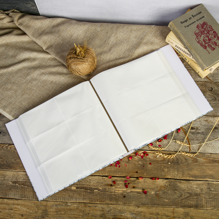 Фотоальбом на 800 фото 9х13 см "Цветочный олень" в коробке