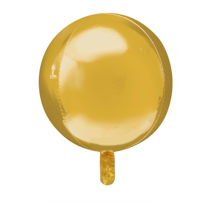 Шар фольгированный 32" "Сфера", цвет золотой