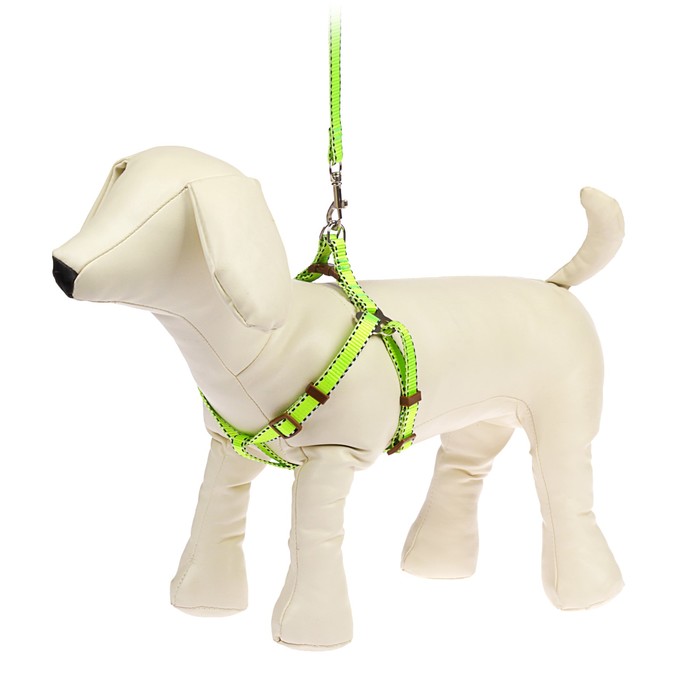 Комплект "Грация" с металлическим соединением, 1 см, нейлон, зеленый