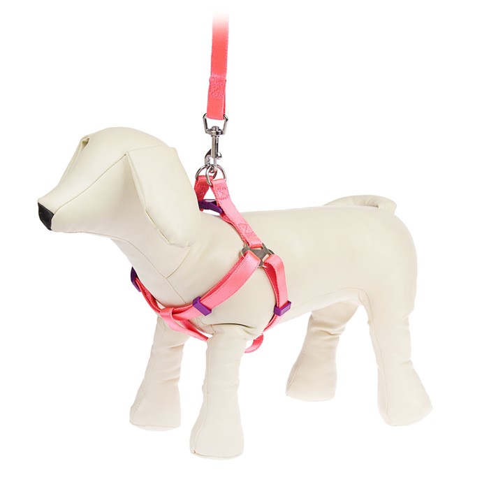 Комплект "Нежность" с металлическим соединением, 1,5 см, нейлон, голубой