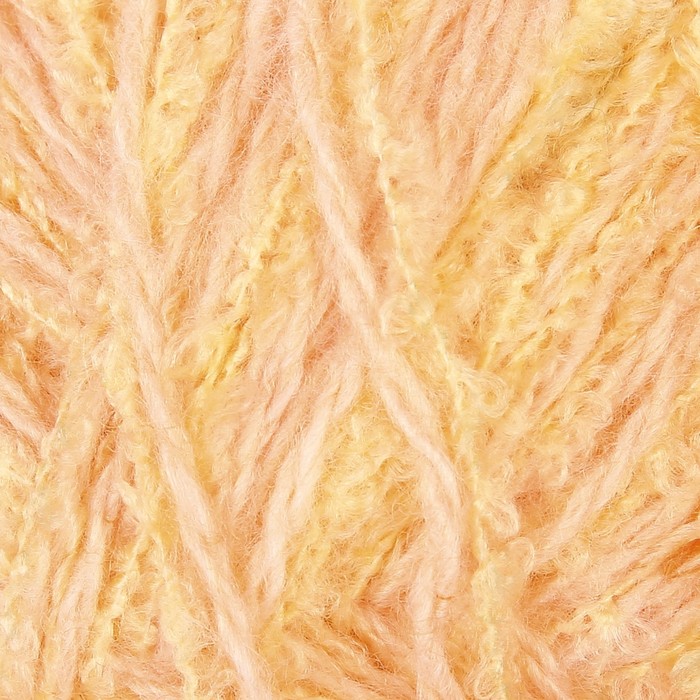 Пряжа "Букле" 40% акрил, 50% букле, 10% шерсть% 280м/100гр (Персик)