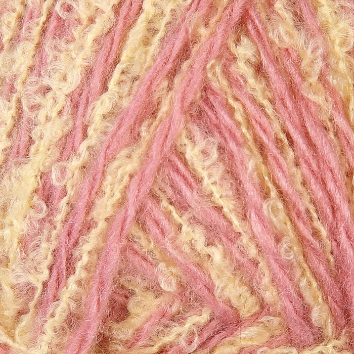 Пряжа "Букле" 40% акрил, 50% букле, 10% шерсть% 280м/100гр (Клевер)