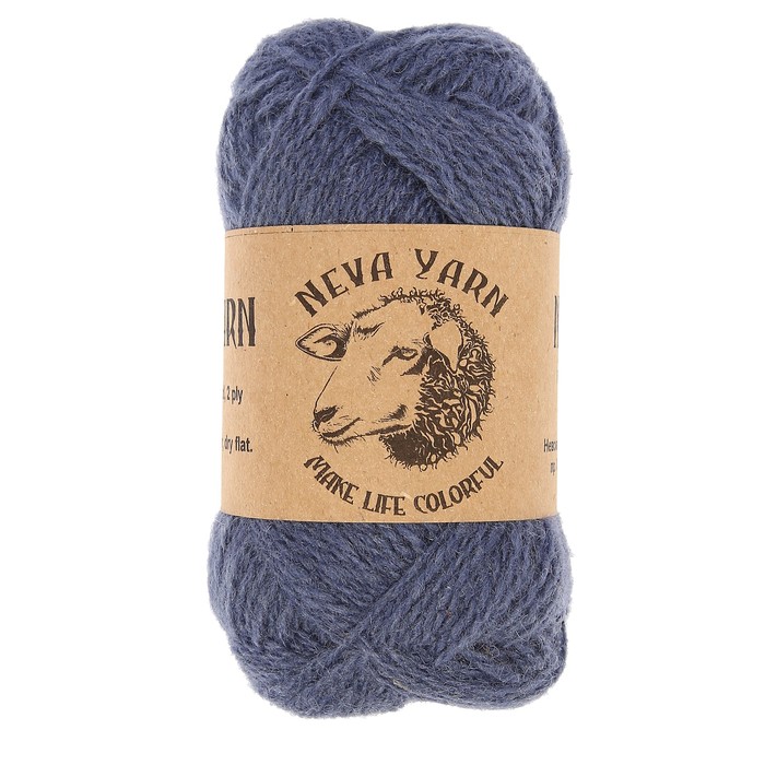 Набор для вязания: Снуд и шапочка BEANIE 3011 (синий, оливковый, оранжевый)