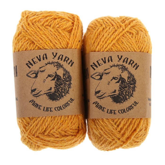 Набор для вязания: Шапочка BEANIE "СОВА" 3031 (желтый)