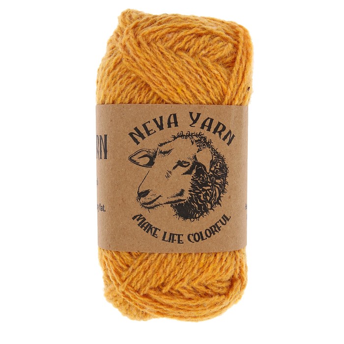 Набор для вязания: Шапочка BEANIE "СОВА" 3031 (желтый)