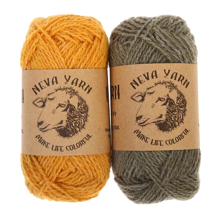 Набор для вязания: Шапочка FOR MEN 3049 (желто-оливковый)