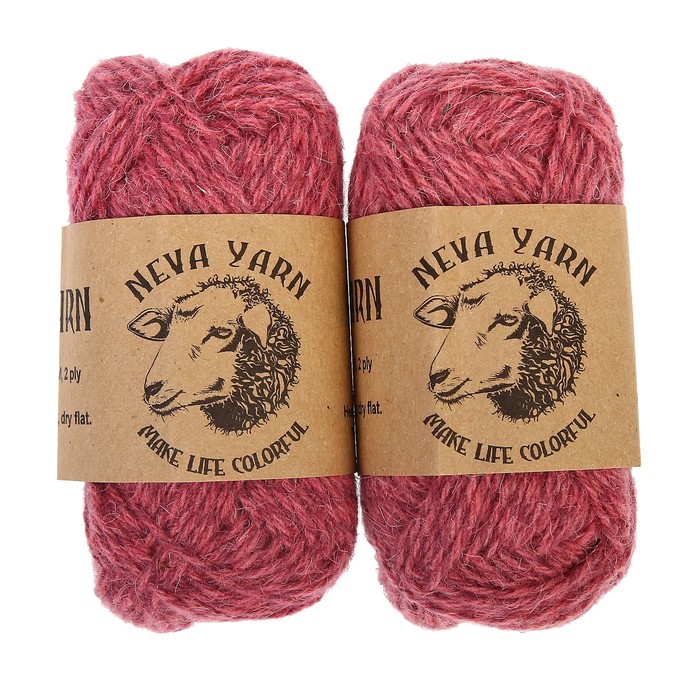 Набор для вязания: тёплые домашние носочки (3060, цвет розовый)