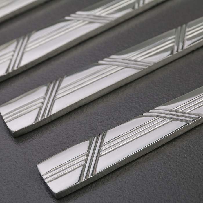 Набор ножей столовых 21 см "Кросс", 6 шт