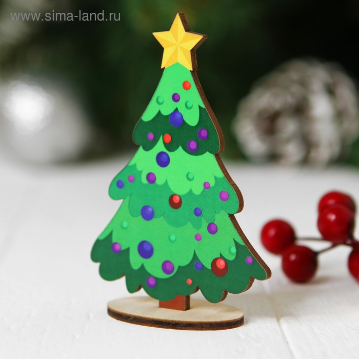 Ёлочка настольная сборная, 