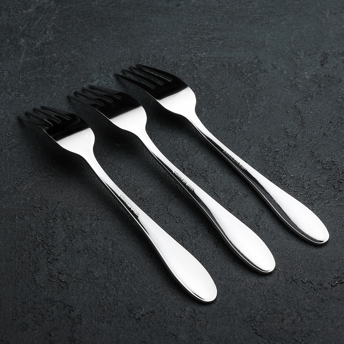 Набор вилок 20,5х2,5 см "Неон", 3 шт