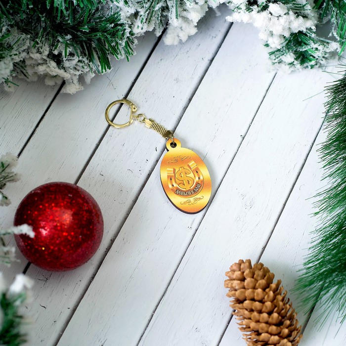 Брелок «Свинки», гжель, 3,4×5,7×0,3 см