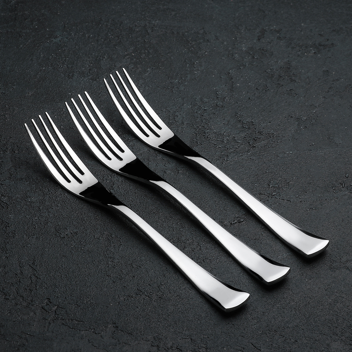 Набор вилок столовых 21 см "Стелс", 3 шт