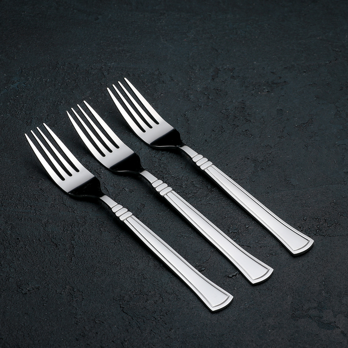 Набор вилок столовых 20 см "Классика", 3 шт