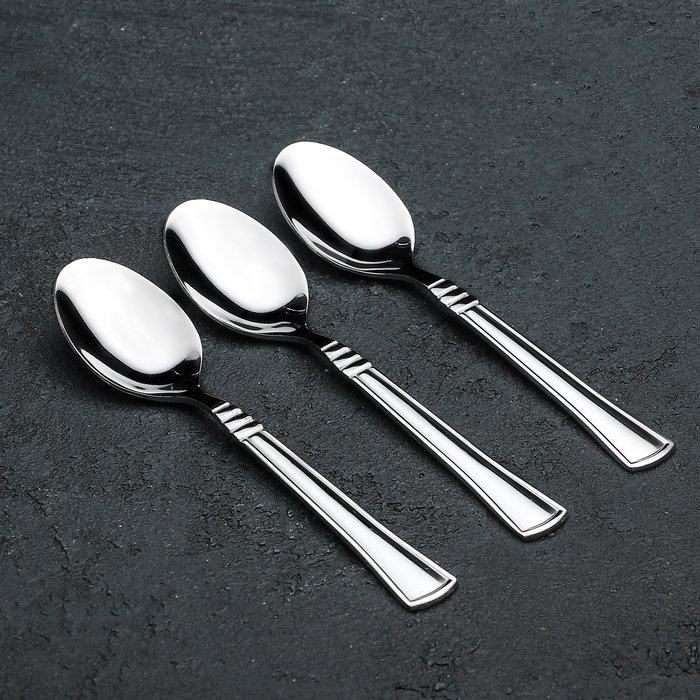 Набор ложек чайных 14 см "Классика", 3 шт