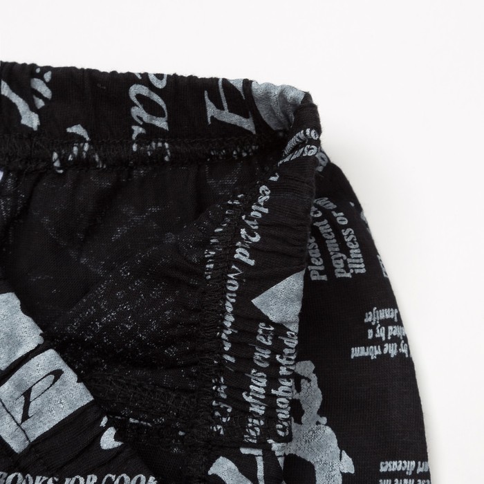 Трусы для мальчиков, набивка газета, 104-110 см (30)