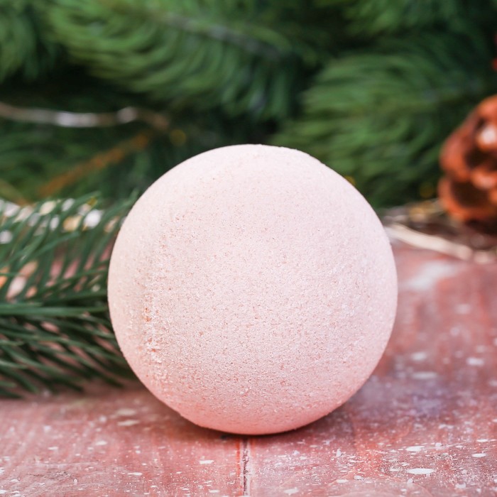 Детская бомбочка для ванны "С Новым годом" с ароматом волшебного апельсина