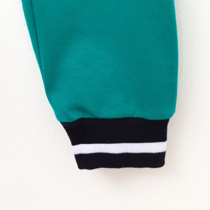 Брюки для мальчиков, цвет бирюза, 140-146 см (40)