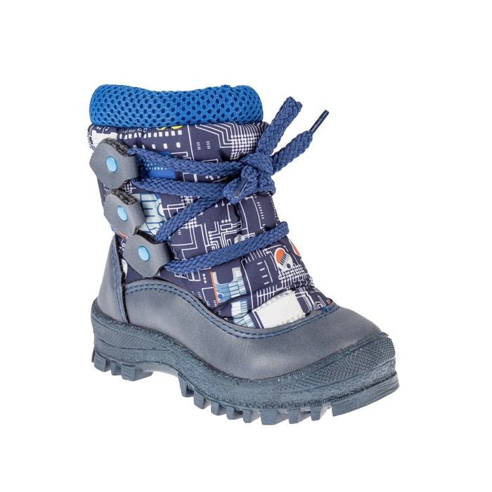 Дутики детские арт .71620 F (синий) (р. 23)