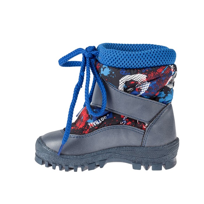 Дутики детские арт .7166 F (синий) (р. 23)