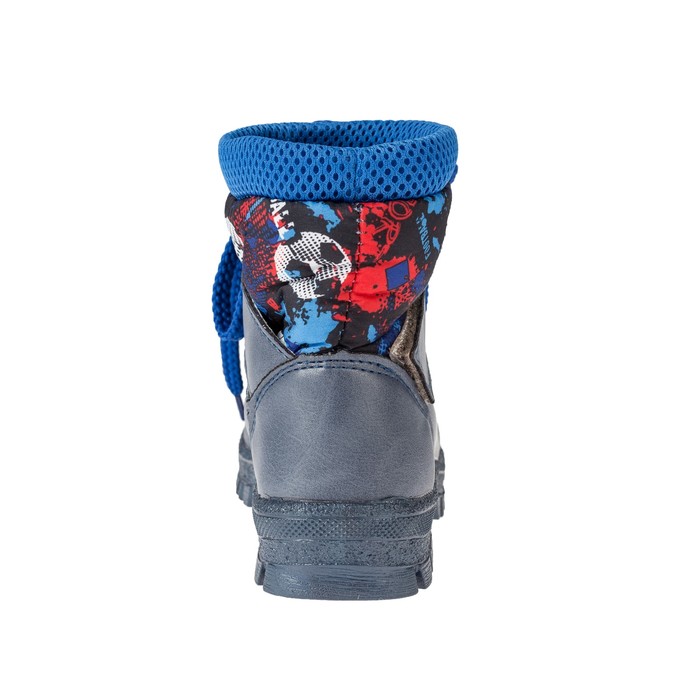 Дутики детские арт .7166 F (синий) (р. 23)