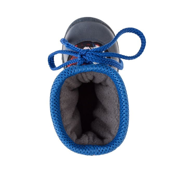 Дутики детские арт .7166 F (синий) (р. 23)