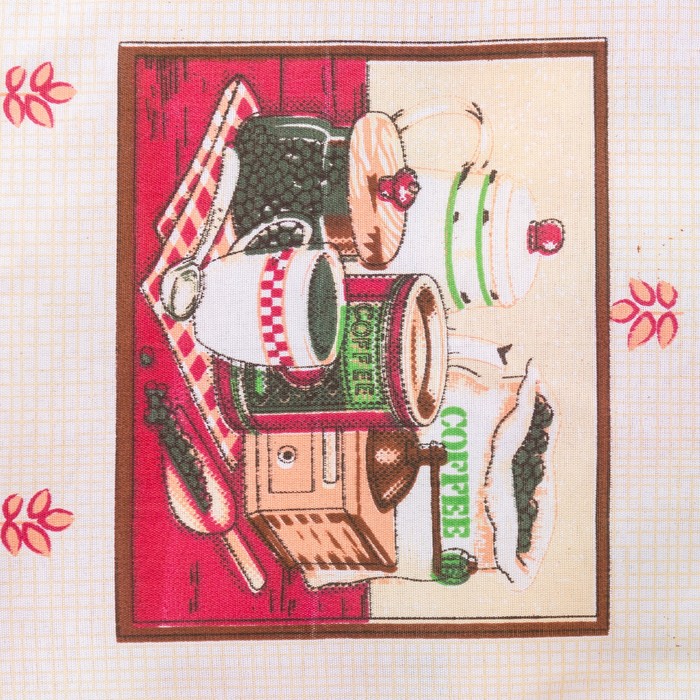 Кух.набор3пр.Доляна Кофе прихватка15x15см рукавица23х15см фартук48*68см 100% пэ