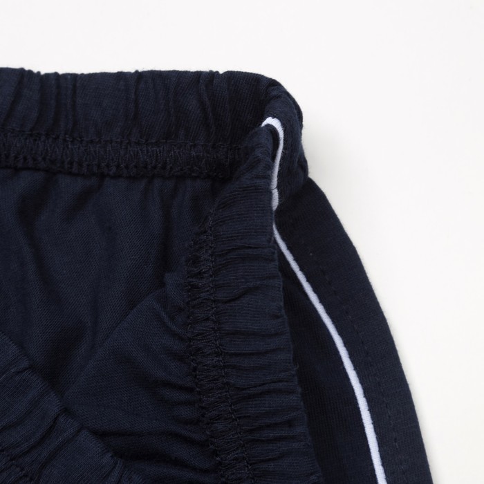 Шорты для мальчиков, цвет синий, 110-116 см (32)