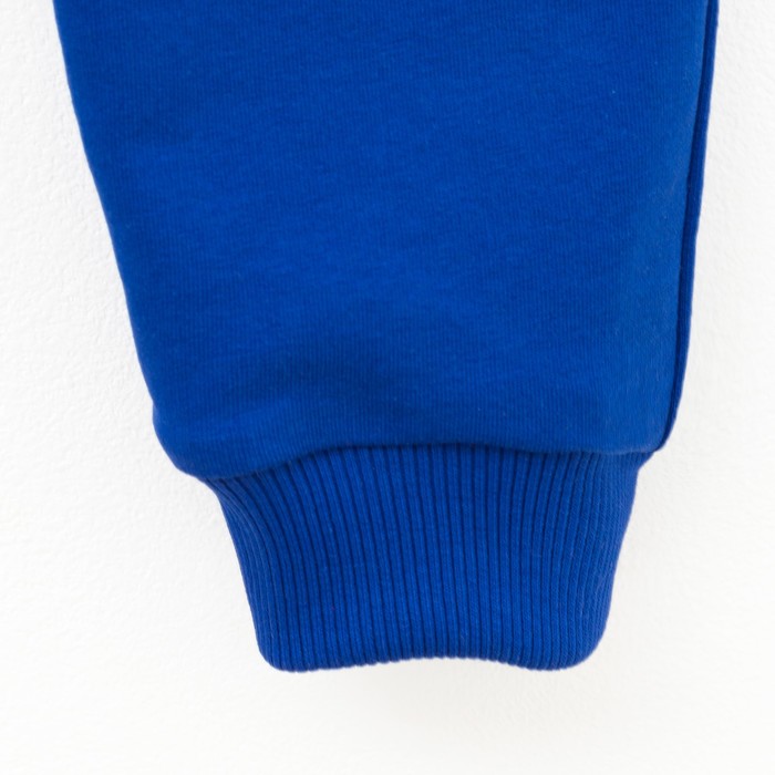 Спортивный костюм для мальчика НА СТИЛЕ-2, рост 110 см, цвет синий/чёрный/белый ОЕ-152ЧБС