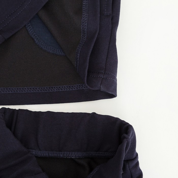 Спортивный костюм для мальчика , рост 110 см, цвет синий