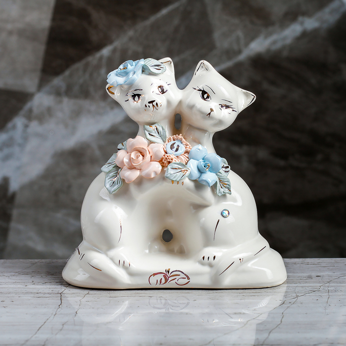 Копилка "Коты танцующие" мини лепка