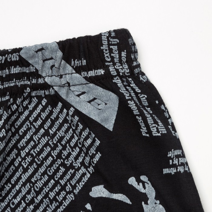 Трусы для мальчиков, набивка газета, 140-146 см (40)