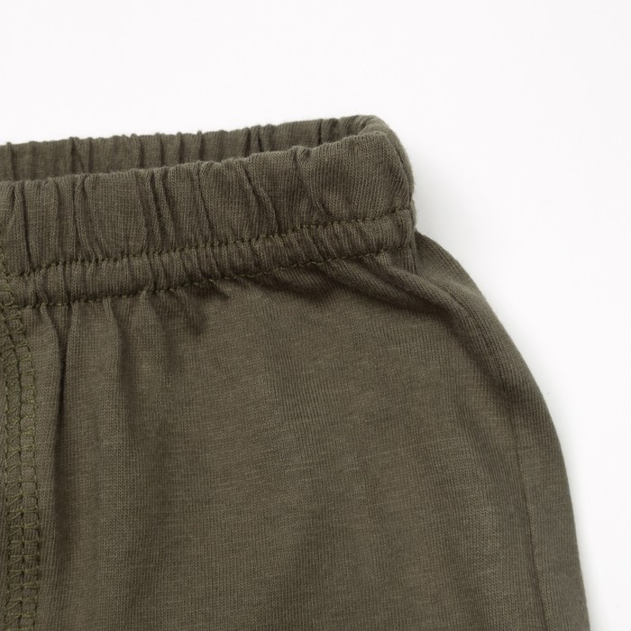 Трусы для мальчиков, цвет хаки, 134-140 см (38)