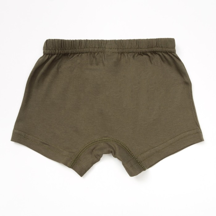 Трусы для мальчиков, цвет хаки, 140-146 см (40)