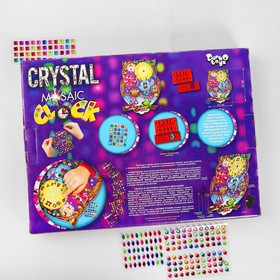 

Набор креативного творчества "Настольные часы своими руками" серии Crystal Mosaic Clock CMC- 38512