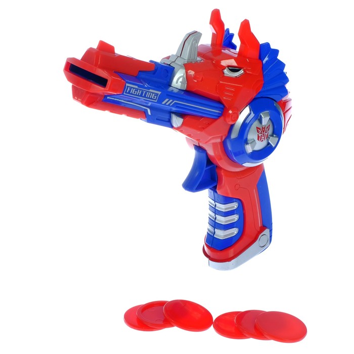 Игровой набор «Автобот» с пистолетом, стреляющим дисками