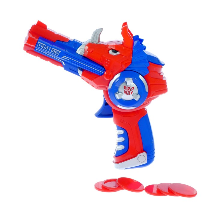 Игровой набор «Автобот» с пистолетом, стреляющим дисками