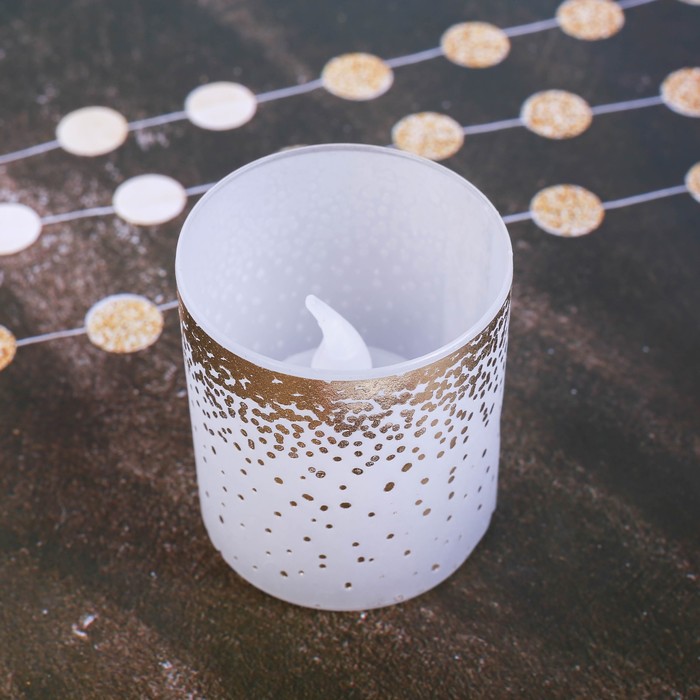 Набор электронных свечей "Геометрия", 4 шт.