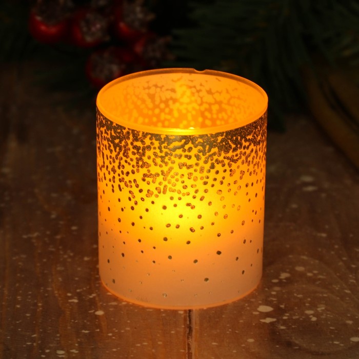 Набор электронных свечей "Геометрия", 4 шт.