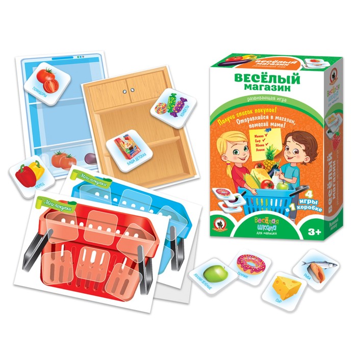 Настольная игра "Веселый магазин" 02048