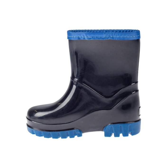 Сапоги детские пвх утеплённые арт. DRK00490-04-18 38 (чёрный/синий) (р. 26)
