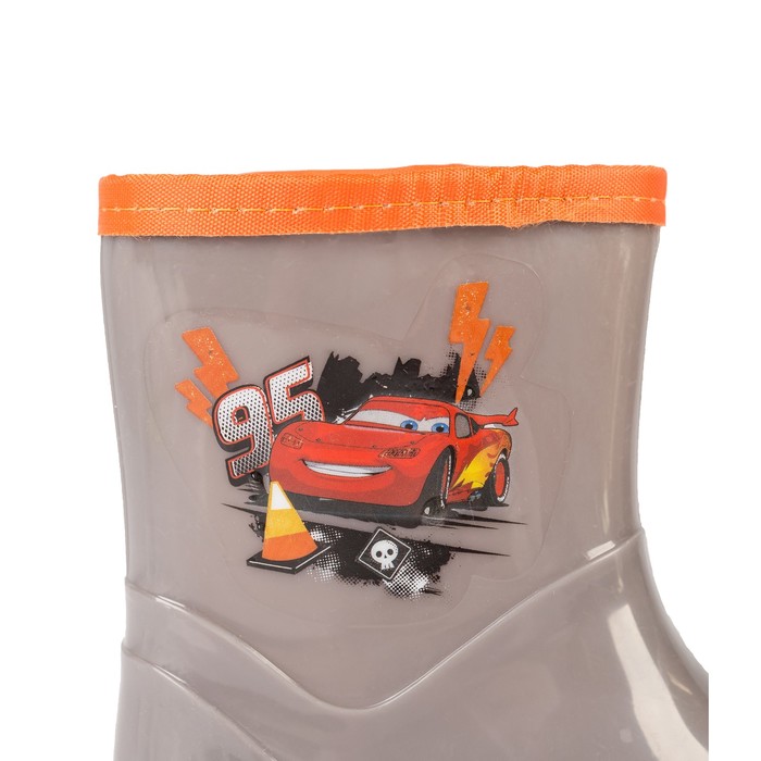 Сапоги детские пвх утеплённые арт. DRK00490-06-14 38 (серый/оранжевый) (р. 29)