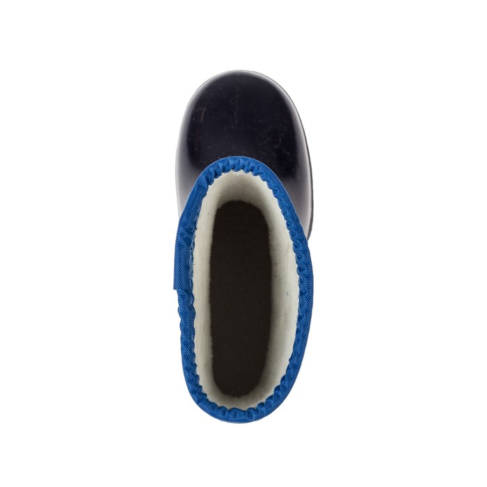 Сапоги детские пвх утеплённые арт. DRK00490-04-18 38 (чёрный/синий) (р. 34)