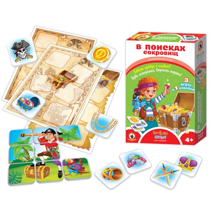 Настольная игра "В поисках сокровищ" 02049