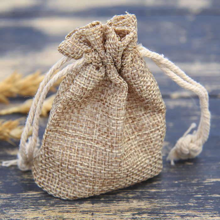 Фигурка мышка "Процветания" в мешочке, серебро состар., 2,6 х 3,4 см