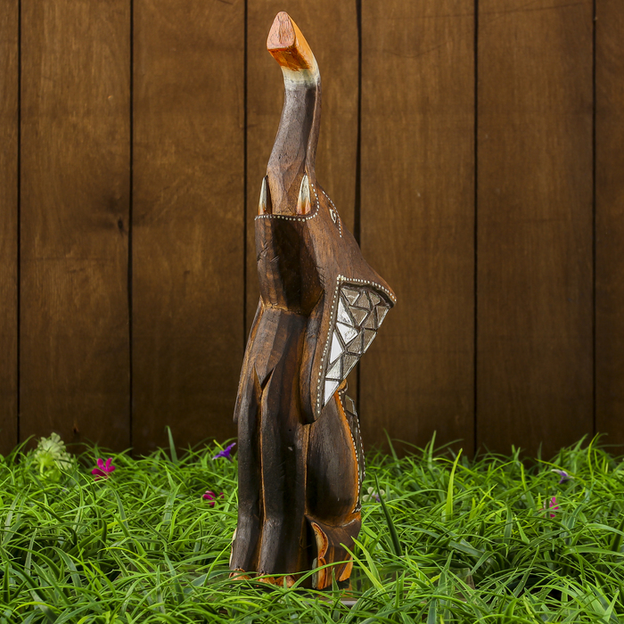 Сувенир дерево "Слоник счастье" 10х5х30 см